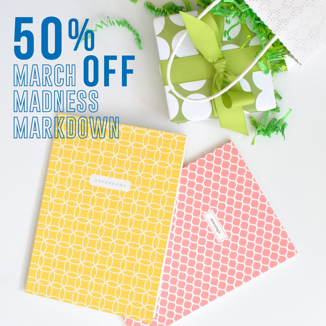 pagestationery's tweet image. Shoot! Time’s almost up….Only one week left to score big with our March Madness Markdown SALE. 
.
.
.
.
#dailydoseofpaper #journal #papersale #stationery #creativelife #onmydesk #giftingmadeeasy