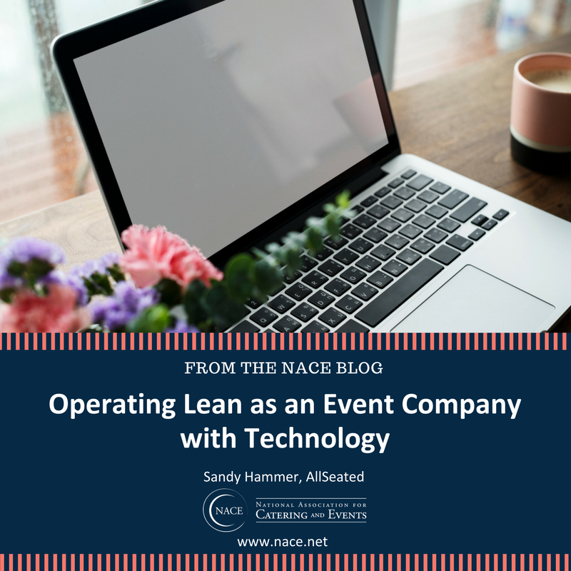 NACENational's tweet photo. New blog post alert!!! This one is from the innovative team at @AllSeatedcom, a NACE Partner.
Operating Lean as an Event Company with Technology - Read on for tips on doing more with less.
https://t.co/tTB73BYJYY #NACEPartner #NACEblog #Eventprofs #Eventtech #productivity https://t.co/piDGj7jZEF