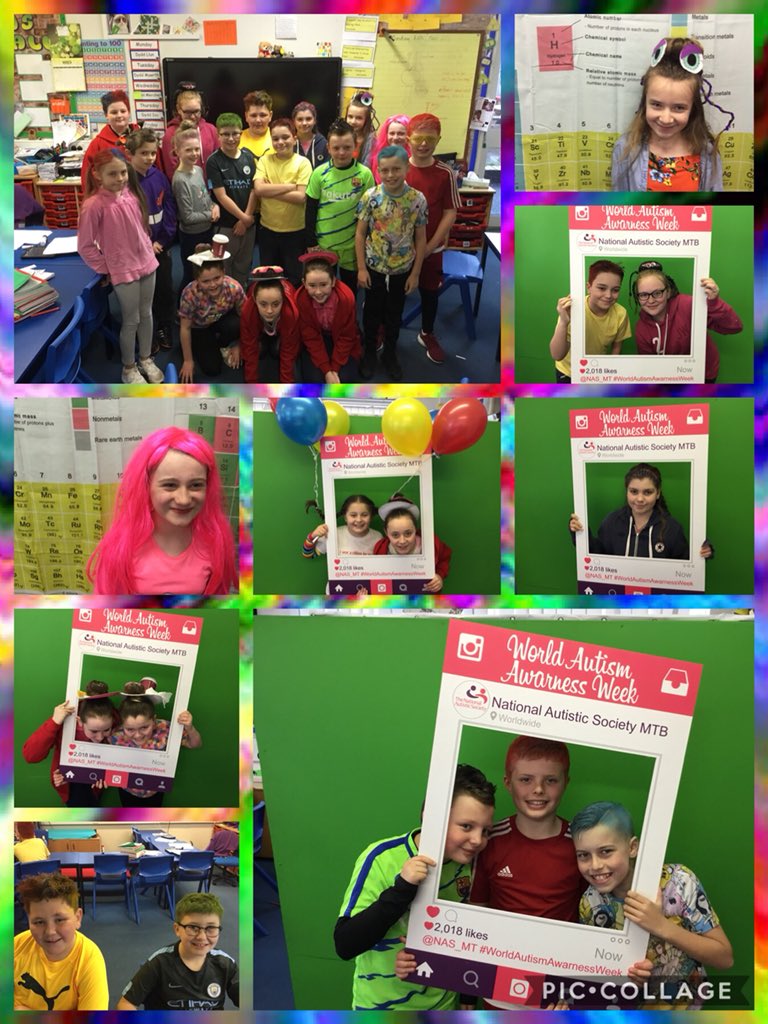 Fantastic effort Year 6! Looking good for #WorldAutismAwarenessDay <a href="/NAS_MT/">NAS Merthyr Tydfil</a> #year6@caedraw