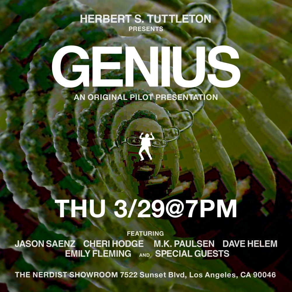 Featuring stand up performances from Jason Saenz, Cheri Hodge, Dave Helem, M.K. Paulsen, Emily Fleming, and Special Guests! That's GENIUS! holdmyticket.com/event/310182