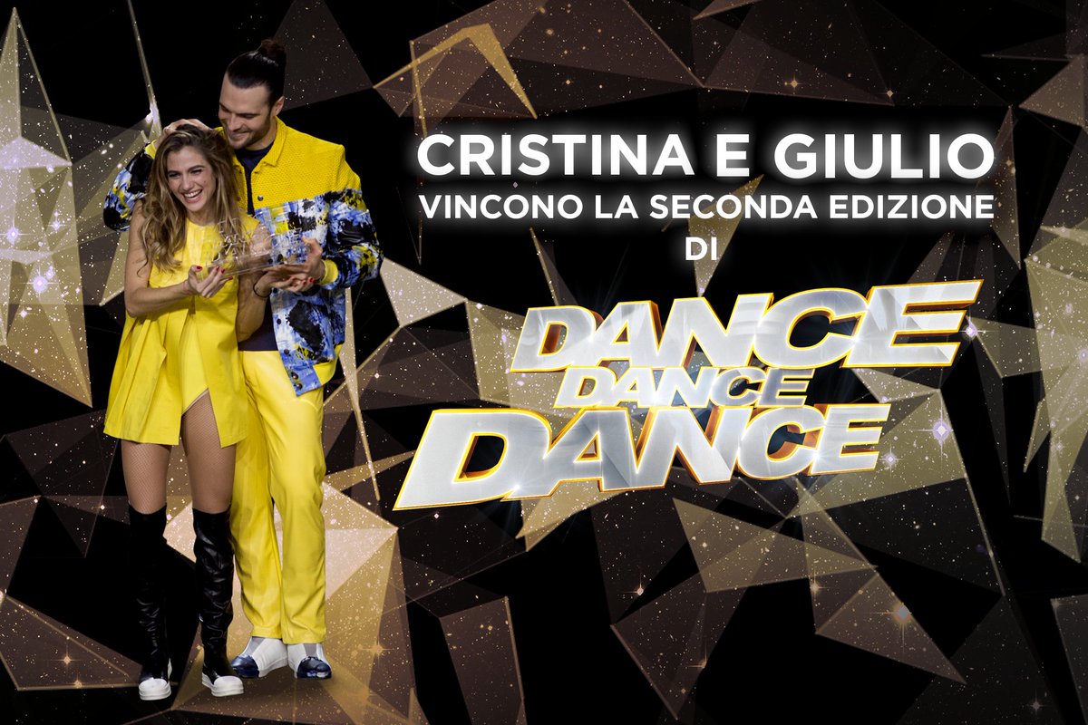 .<a href="/giulio_berruti/">Giulio Berruti</a> e <a href="/Cri__Marino/">Cristina Marino</a> sono i vincitori della seconda edizione di #DDDance!  🎉 Grazie per aver seguito questa stagione con noi 👋🏻