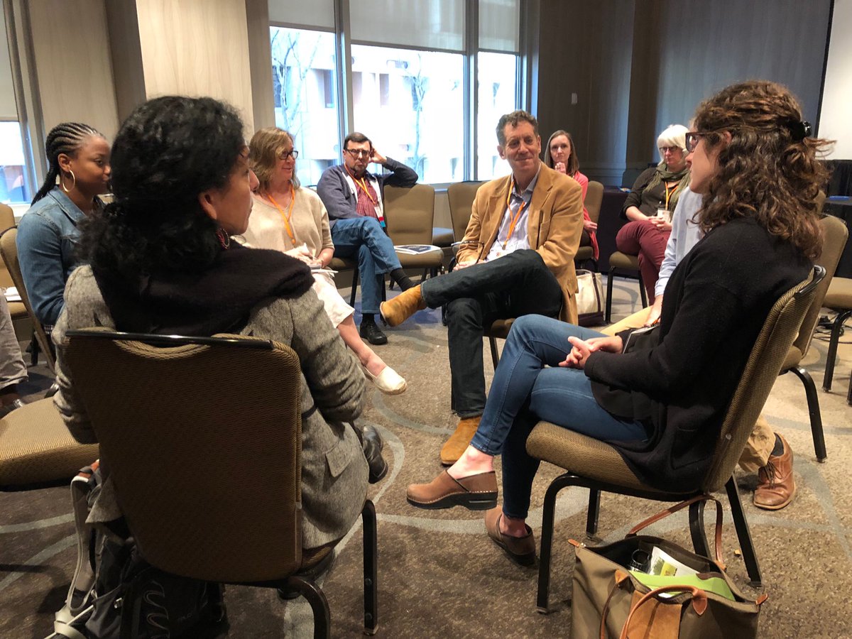 lenderhand's tweet photo. @farmcredit part of Roundtable discussion between food hub managers and lenders to increase awareness of the issues in financing of food hubs, and to develop feedback to creditors on possible reforms to existing credit programs to better serve the needs of food hubs #ngfn2018 https://t.co/3VtjmvzEvX