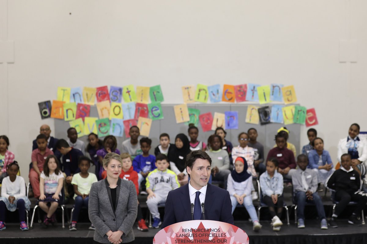 JustinTrudeau's tweet photo. La protection de nos langues officielles et le renforcement des communautés de langue officielle en situation minoritaire au pays sont au cœur de notre culture. Voici notre plan pour protéger ce riche patrimoine pour les générations à venir :
https://t.co/SV0E2ATaeT https://t.co/HynPwdw2me