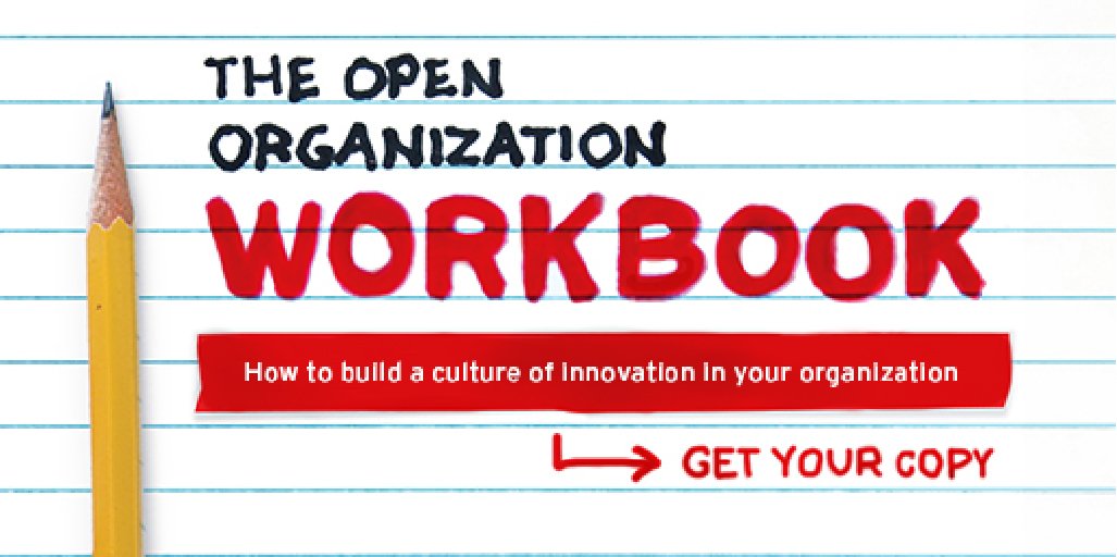 redhatla's tweet image. #TheOpenOrg workbook contiene casos de estudio para análisis y estrategias accionables para que tu organización sea mucho más abierta y colaborativa. Descárgalo gratuitamente acá: red.ht/2G8KcIl
