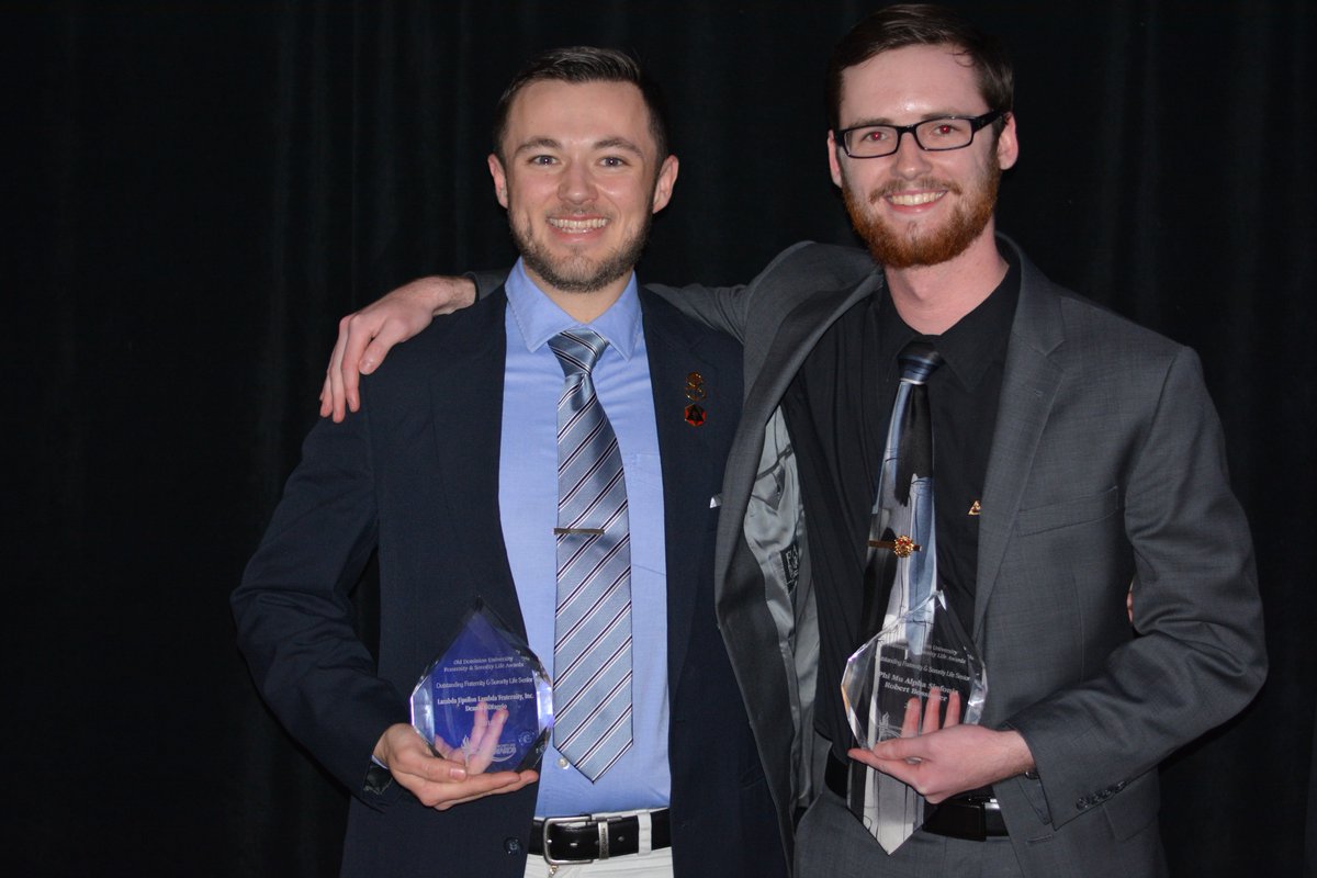 Many of our seniors have put in years of time into our orgs. 2018 Outstanding Seniors: Robert <a href="/PhiMuAlphaODU/">Phi Mu Alpha of ODU</a> , Dennis <a href="/PhiMuAlphaODU/">Phi Mu Alpha of ODU</a> &amp; <a href="/LUL_BA/">Lul Ba</a> , Kaitlyn <a href="/deltazeta_odu/">DELTA ZETA ODU</a> , Michael <a href="/KappaSigmaODU/">Sigma-Theta Chapter of Kappa Sigma</a> &amp; Sara <a href="/PiBetaPhiODU/">Pi Beta Phi</a> #ThankYou