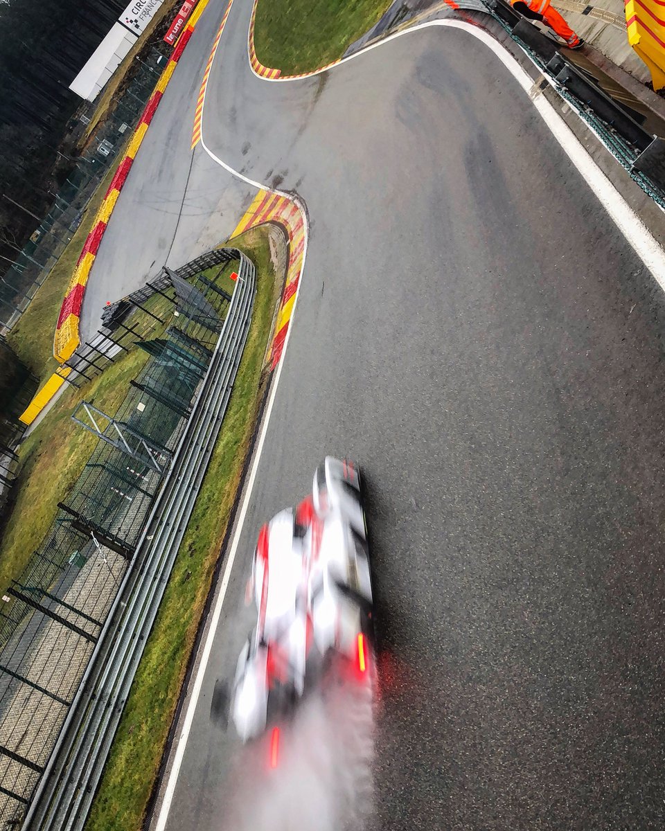 duncantappy's tweet photo. Very wet but productive two days at Spa! Pre season testing all done now! 
Next stop...... @PaulRicardTrack for Round 1 of @lemanscup 
_____________________________________________________

#spa #spafrancorchamps #lmp3 #lemanscup #lemans #iphonepic #notbadeh https://t.co/IotLOtQrUJ