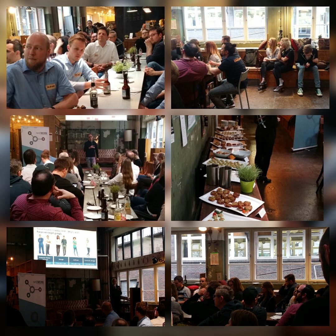chwolf10's tweet photo. #networknight - News vom #DigitalLife Team für die #networker - Neue Trainings, Social Intranet, Community Management... und fürs leibliche Wohl ist wieder bestens gesorgt https://t.co/FP7LRHx4wt