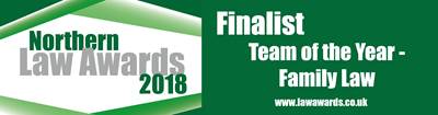 We are thrilled to announce that our Family Law Team have been named as finalists for Family Team of the Year <a href="/NorthLawAwards/">Northern Law Awards</a> ow.ly/Dw2i30jcK5T #SunderlandLaw #NLA2018 #Team