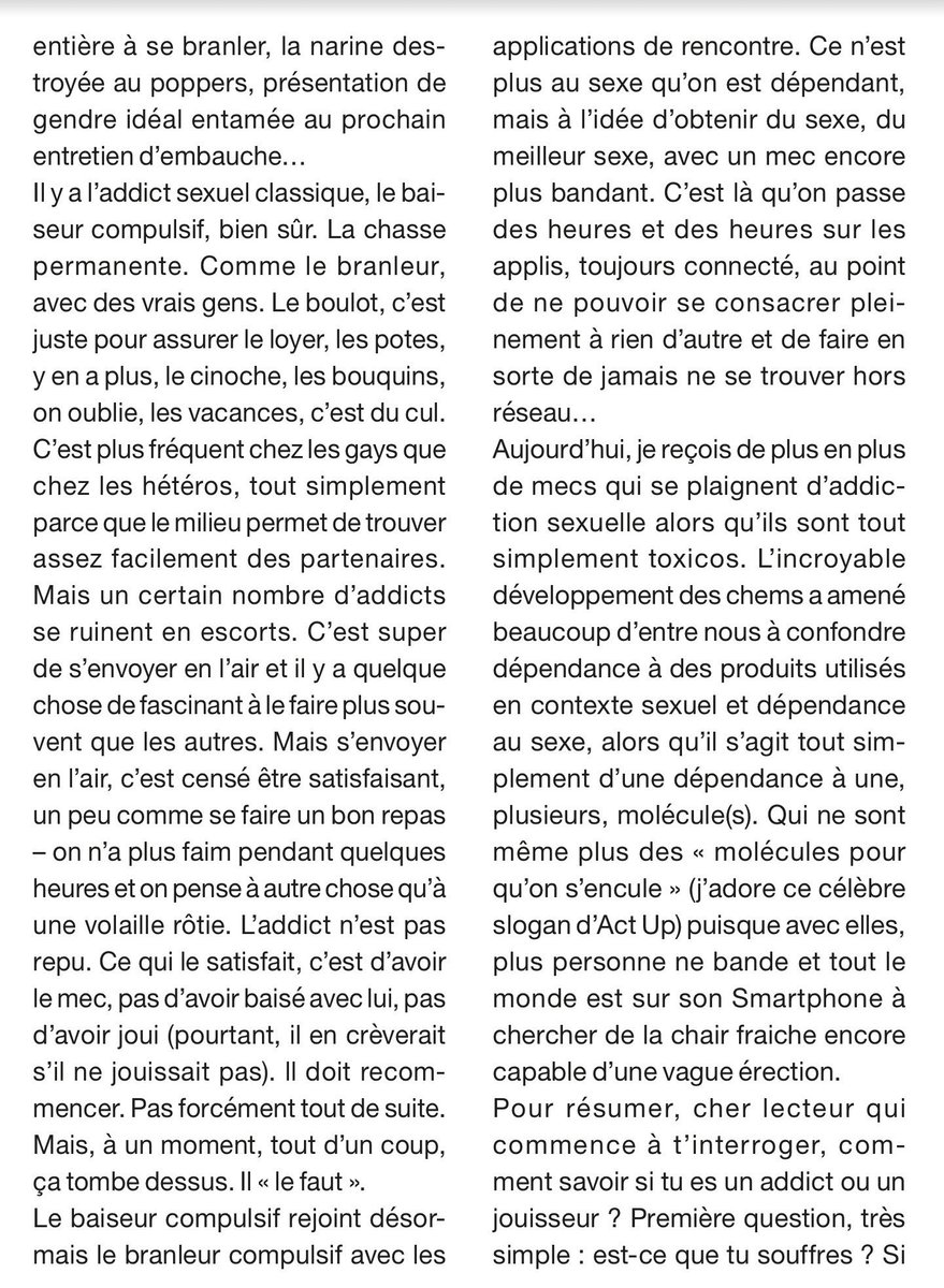 Le190_Paris's tweet photo. Nouvelle chronique santé du Dr Michel Ohayon dans le @AgendaQ d’avril 2018 sur le thème des addictions : « Ouais , moi j’suis addict! Mais à quoi au fait! ». #Le190 https://t.co/jKE1sxCGeS