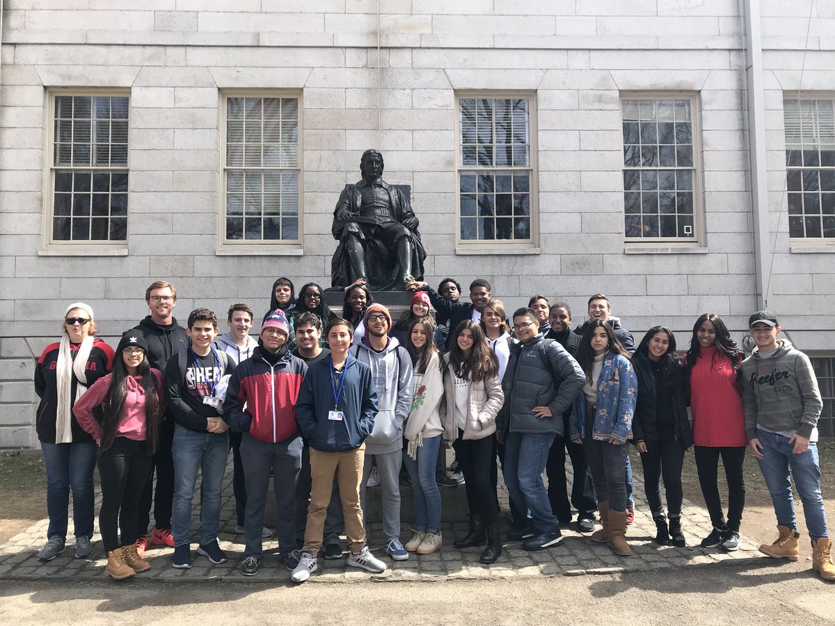 First stop, visiting Harvard yard (pronounced yahd)