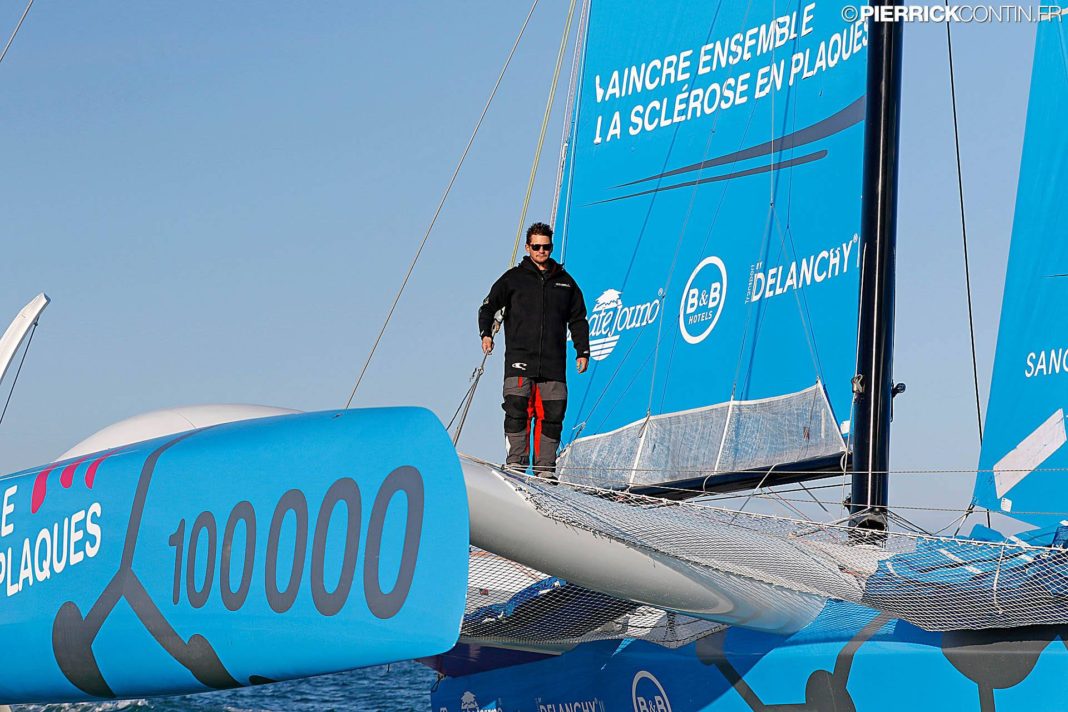 💬 <a href="/thibautvauchel/">thibaut vauchel</a> à propos des <a href="/1000millesLS/">1000 milles des Sables</a> fin avril, sa 1ère course en solitaire et en <a href="/Multi50/">Multi50</a> :"[...] Mes 1ers objectifs sont clairement de finir la course et de me frotter à moi-même plus qu’à mes adversaires + expérimentés [...]"👉 goo.gl/ufA7wd