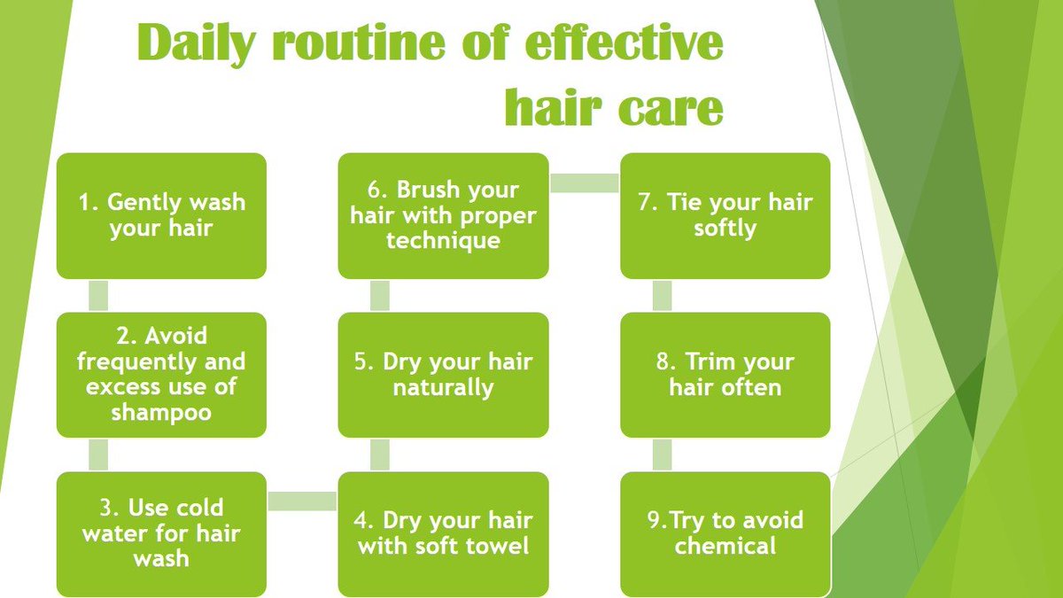 Daily Routines Hair Care Hashtag On Twitter