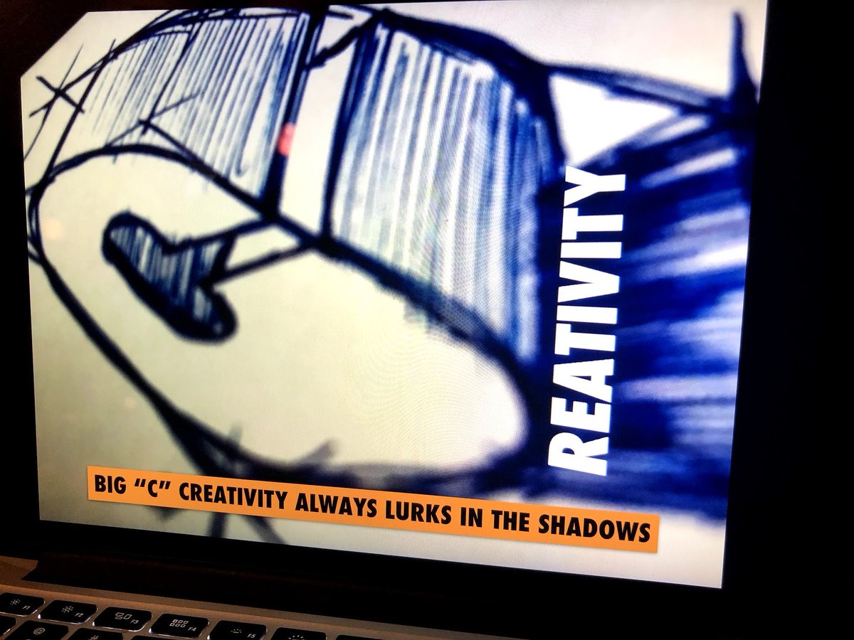punyamishra's tweet photo. Made up #creativity quote visualized #SITEconf #creativitySIG https://t.co/5fX8xgciMe