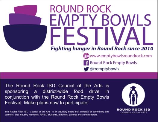Purple Sage Art (@pseartroom) on Twitter photo Save the date, Saturday April 14 at Cedar Ridge HS from 11am-2pm, Come help fight hunger in Round Rock! #RoundRockISD #PurpleSage <a href="/PurpleSageRRISD/">Purple Sage RRISD</a> <a href="/PurpleSageLib/">Purple Sage Riders</a> Check emptybowlsroundrock.com for more details! Save the date, Saturday April 14 at Cedar Ridge HS from 11am-2pm, Come help fight hunger in Round Rock! #RoundRockISD #PurpleSage <a href="/PurpleSageRRISD/">Purple Sage RRISD</a> <a href="/PurpleSageLib/">Purple Sage Riders</a> Check emptybowlsroundrock.com for more details!