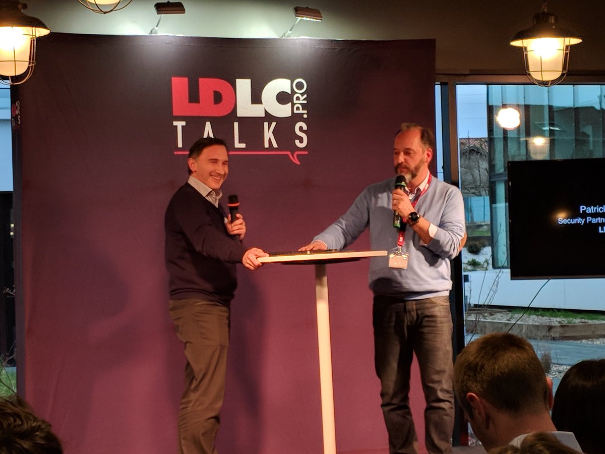 LDLC_pro's tweet photo. Nous accueillons maintenant Patrick LEBEAU, Security Partner Account Manager chez @lenovofr !#LDLCProTalks #RGPD https://t.co/2rnP9RVIb9