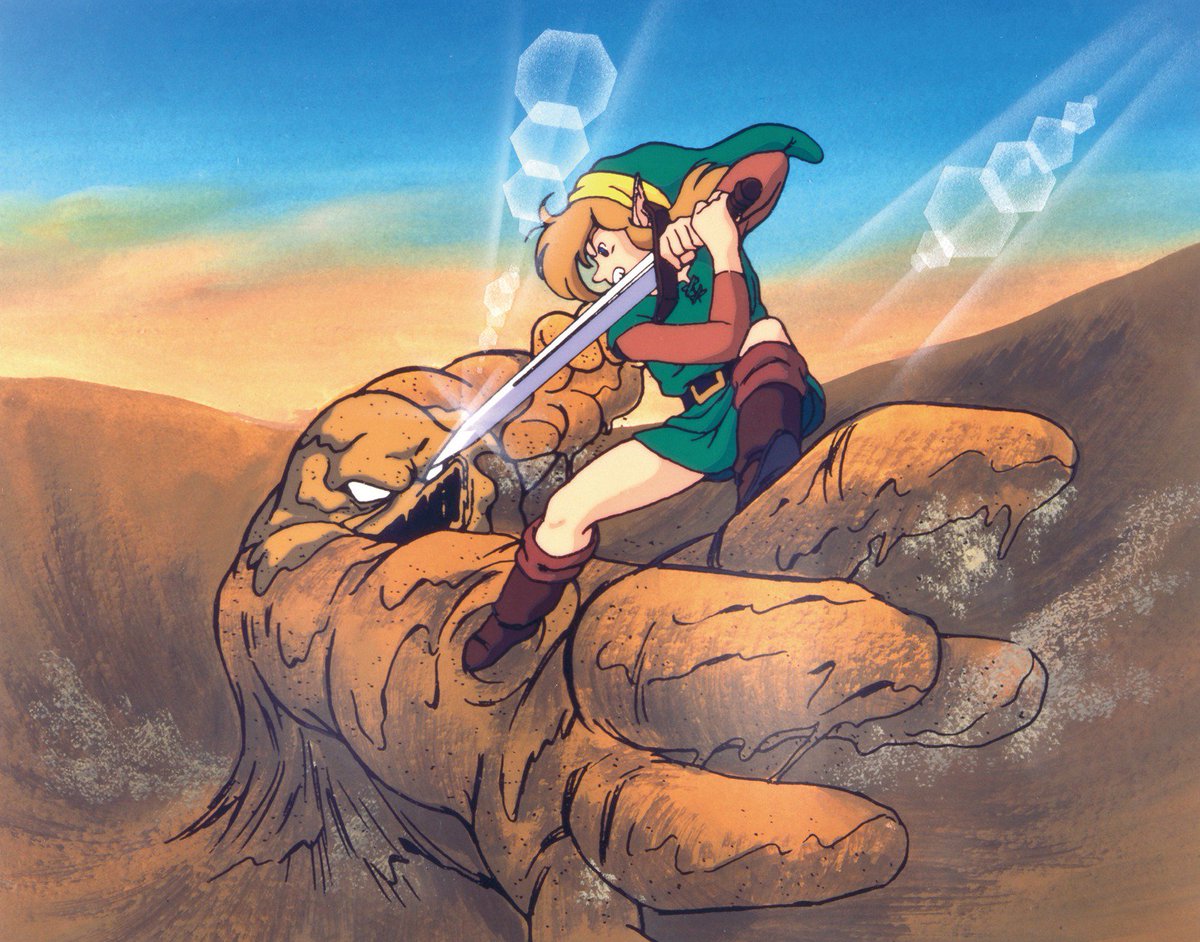 artwork from the Zelda: Link to the Past instruction manual.