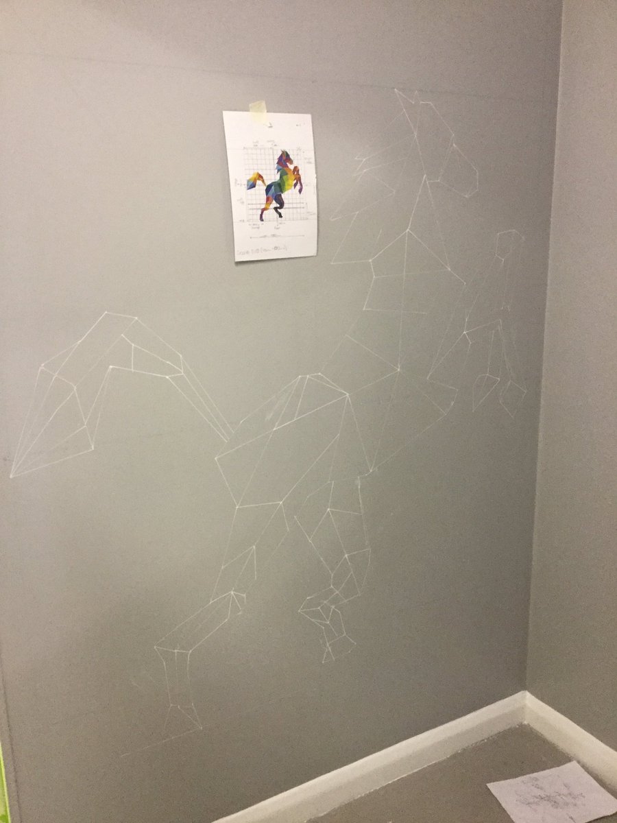 ali_dowell's tweet photo. Next wall project progress- completed this in the allotted drawing time of 1 hour 😊 https://t.co/P37Cd7GvUZ