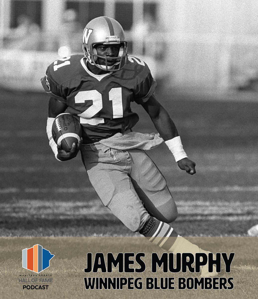 HOFpod's tweet image. Episode 13 of the Manitoba Sports Hall of Fame Podcast features 3x Grey Cup champ, James Murphy!

You can hear his story this Friday at hofpodcast.ca.