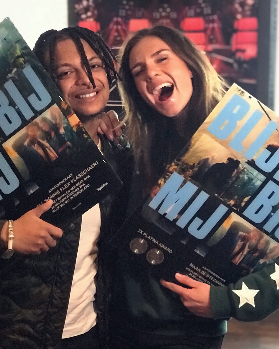 💿 DUBBEL PLATINA 💿 Ongelooflijk... Thanks voor het luisteren guys 💞 <a href="/RonnieFlex2907/">Ronell Plasschaert</a> #BlijfBijMij