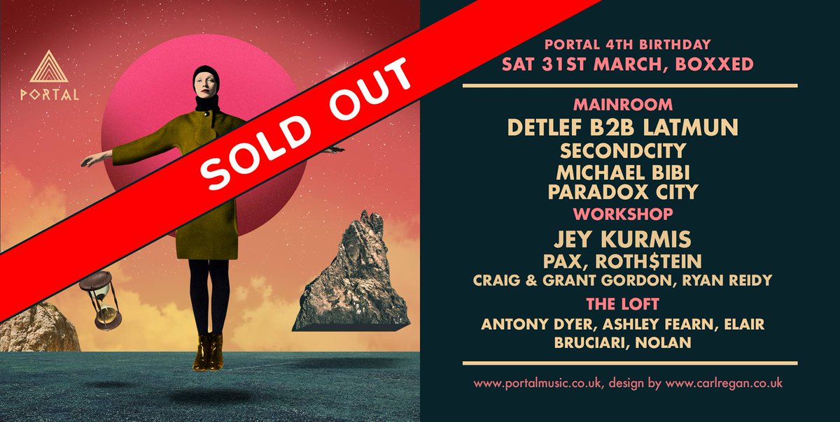 BoxxedDigbeth's tweet image. Tonight at @BoxxedDigbeth is @PortalMusic4 4th Birthday 🎉🌸

We are super excited for this! See you on the dance floor! 💃🏽🕺🏽