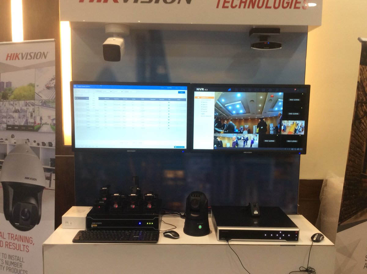 ContechCCTV's tweet image. Some photos from the HIKVISION Insight show last week in Dublin.
Lots of new tech including deep learning cameras, thermal imaging and facial recognition.