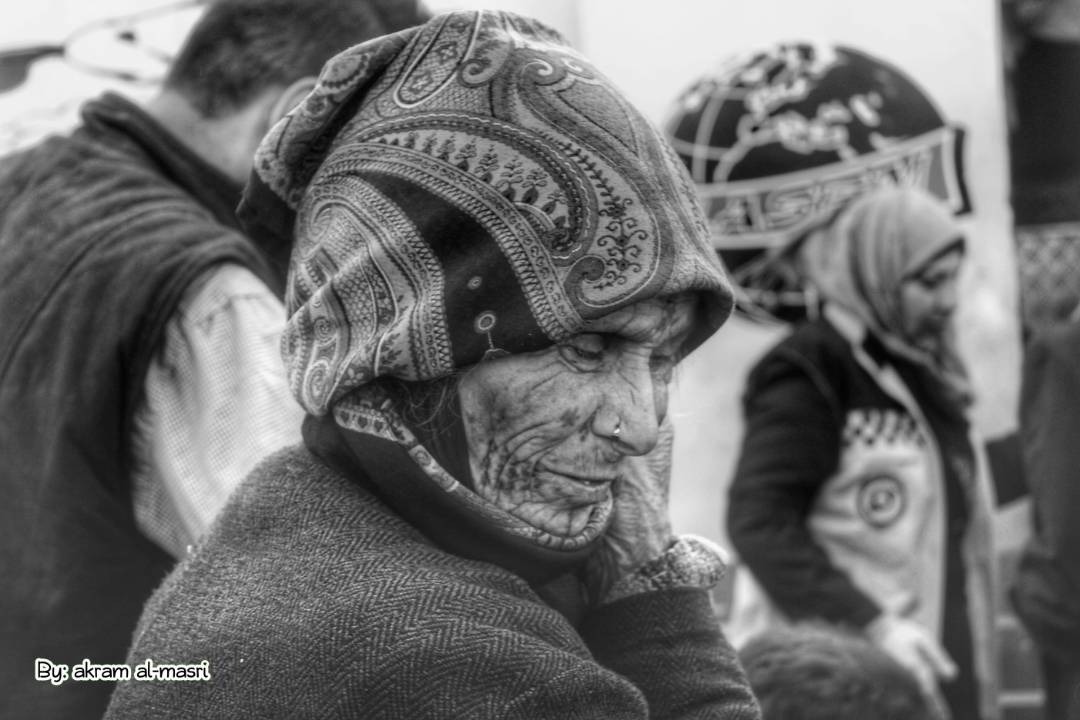 Oppression and tears after the abandonment of the homeland. #SaveGhouta #انقذو_الغوطة