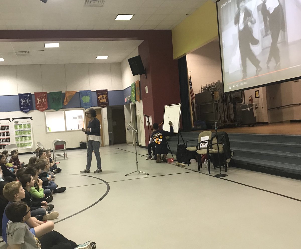 Great exposure to the arts and literature! <a href="/krbiles/">Kevin Biles</a> <a href="/PleasantUnionYR/">Pleasant Union Elem</a> #sugarhill #Jazzbaby