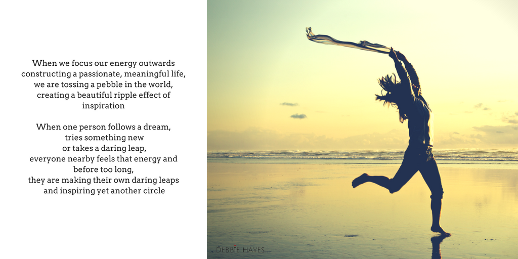 DebbieHayesHQ's tweet photo. Take a daring leap, you never know who you might inspire! https://t.co/MCY3KT0xvs