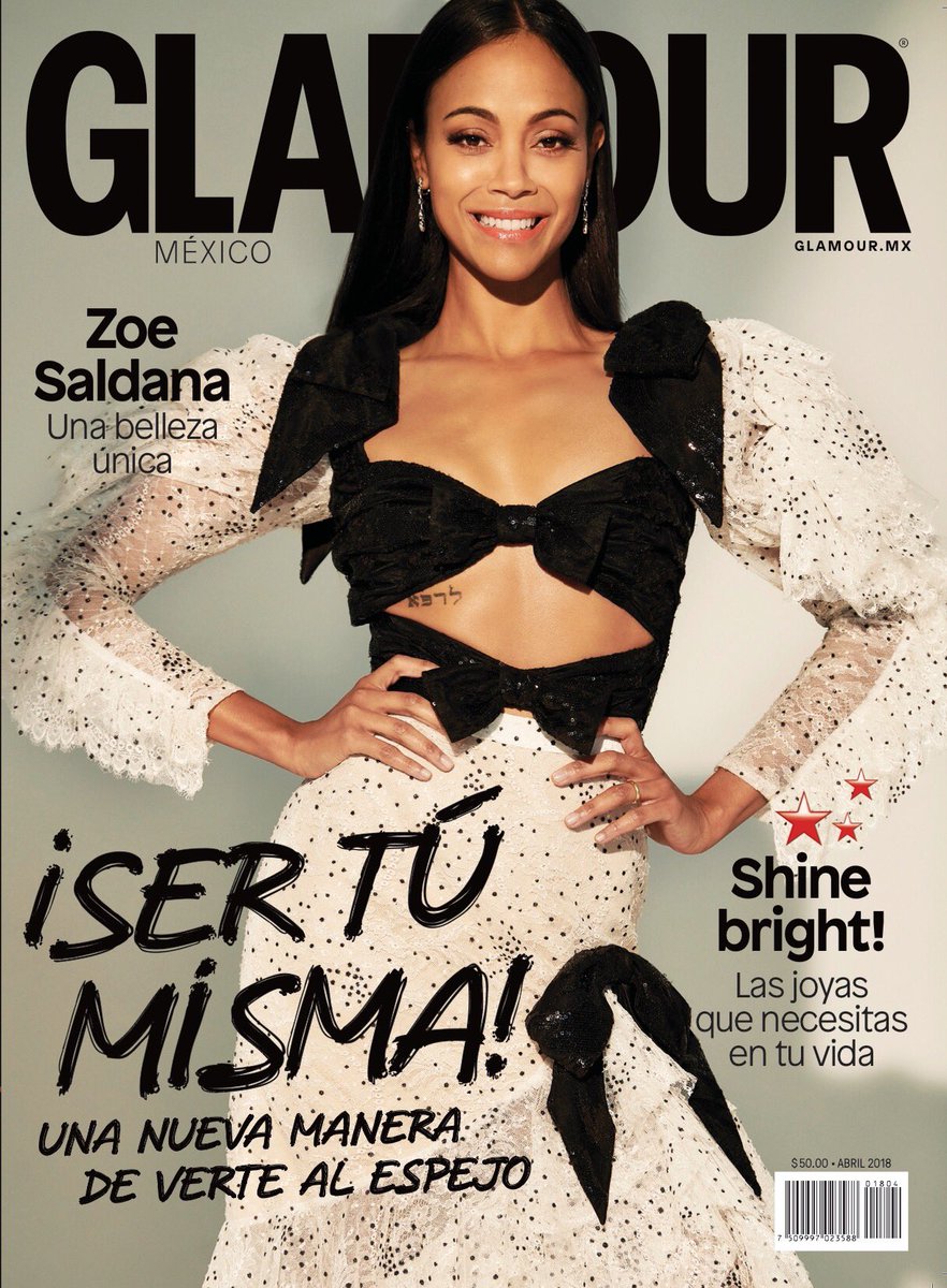 Thank you 'Glamour Mexico y Latinoamérica'. Had a fantastic time collaborating with you! So proud to be on the cover this month!
.
.
Photographer: Hudson Taylor 
Stylist: @AnnaKatsanis 
Hair: Mara Roszak 
Makeup: @MakeupByVera 
Nails: @tinagauld