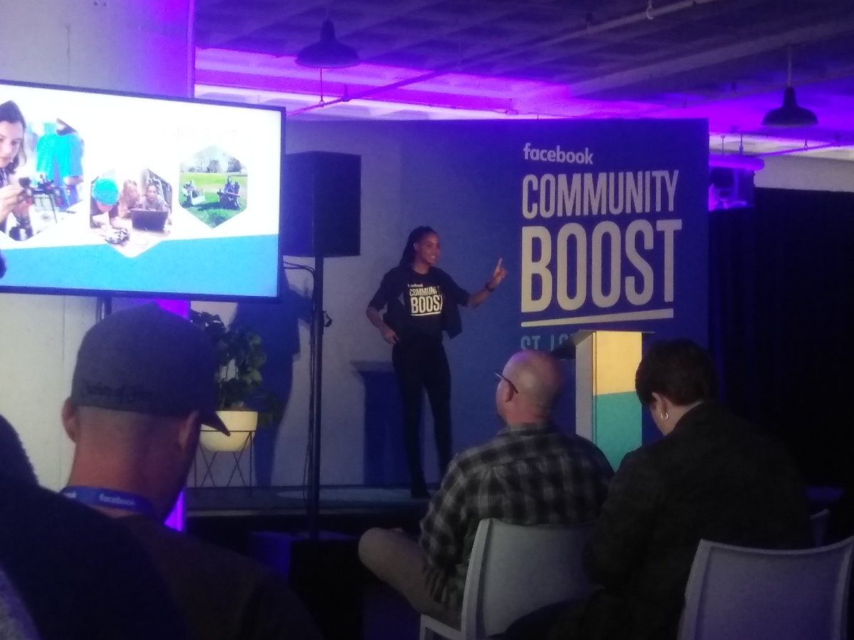 moneymanagement's tweet image. Growing our community and changing lives through empowered financial choices on social media! Our own @repaydebt at the debut of @facebook #communityboost in #StLouis.