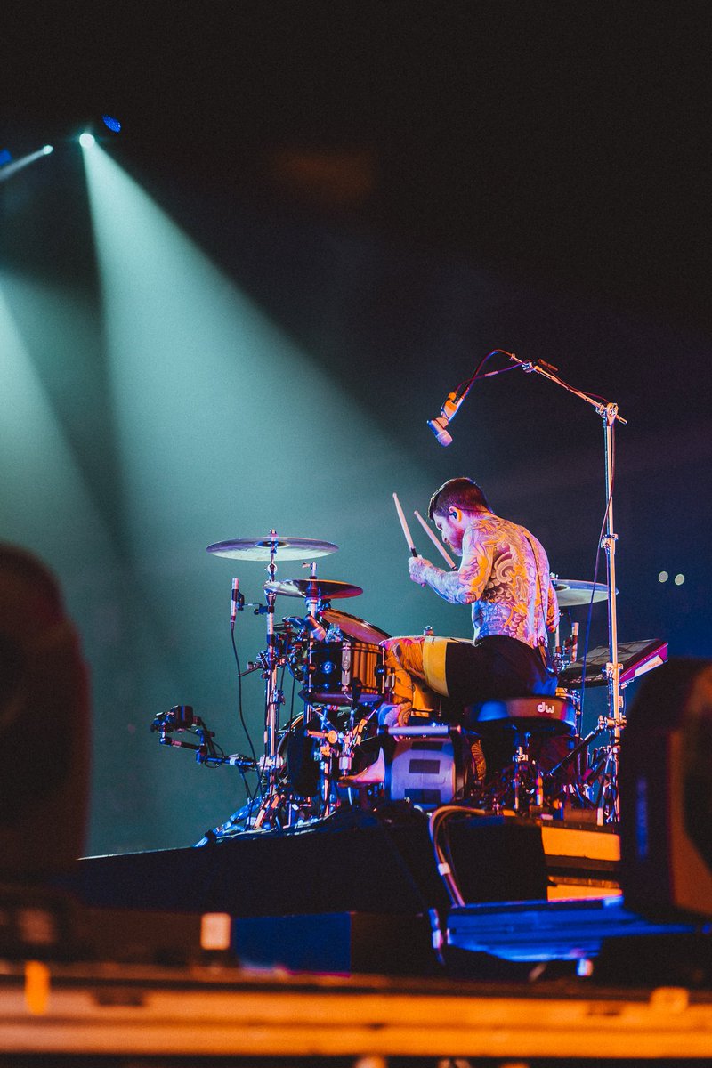 falloutboy's tweet photo. First M A  N   I    A Tour Europe show in Birmingham ✅ https://t.co/Is8OCWnURY