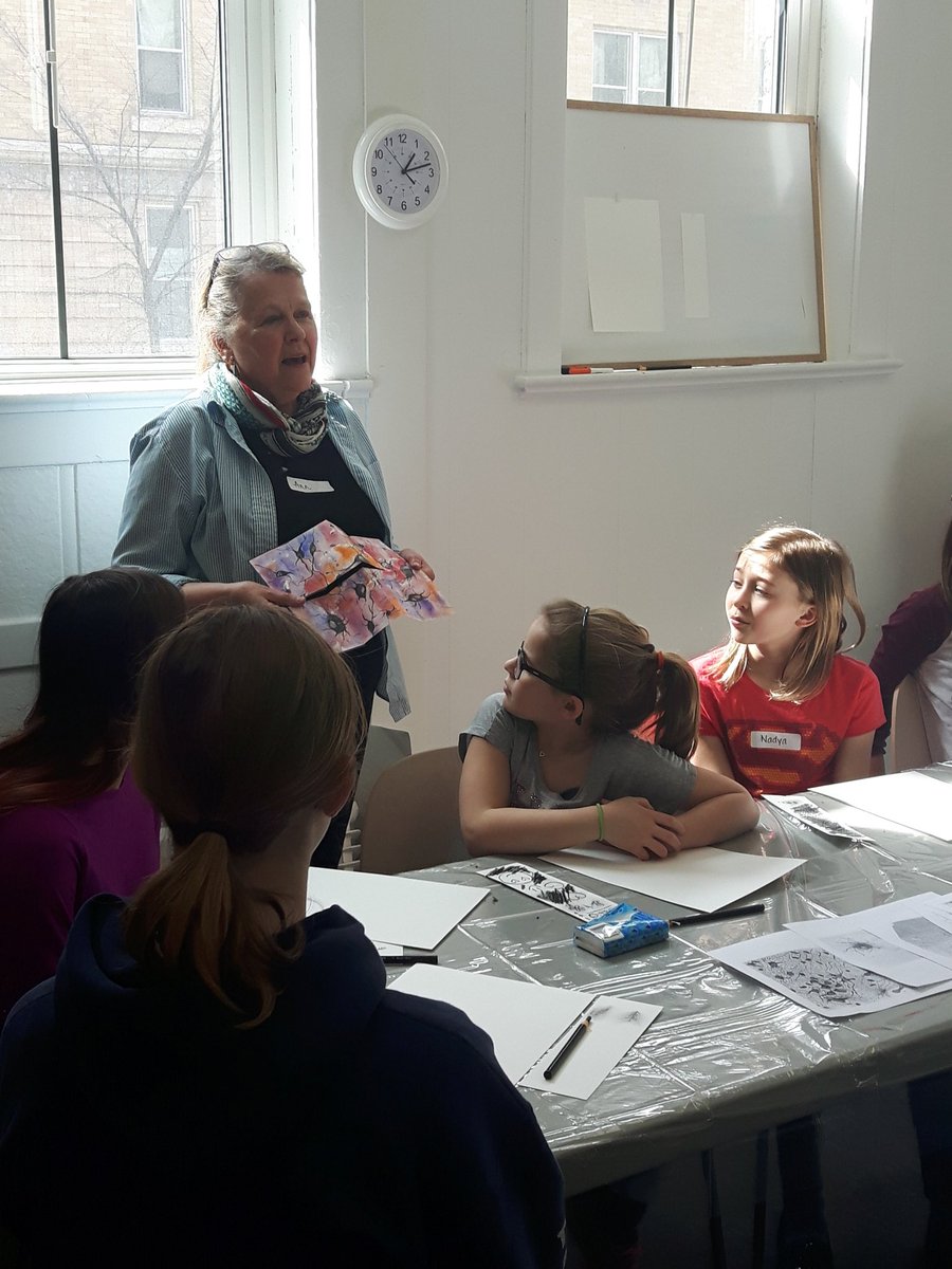 manitobaneuro's tweet photo. We're back at the C2 Centre for Craft for a spring break #Neurocraft workshop with Ann Stinner! We've got a great group of kids here today! @CAN_ACN @umanitoba @um_research @UM_RadyFHS @dana_fdn @manitobacraft https://t.co/azkFlpZuUd