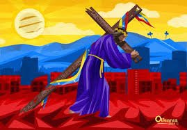 En Esta Semana Mayor. Semana Santa . Pueblo Bendito, Venezuela Tierra De Luz . Dándote Las Gracias Por Tu Sacrificio. #NazarenoDePazYUnion En Tus Manos Dejamos Nuestra Patria Y Nuestra Revolución. @GM_Eficiencia <a href="/NicolasMaduro/">Nicolás Maduro</a>
