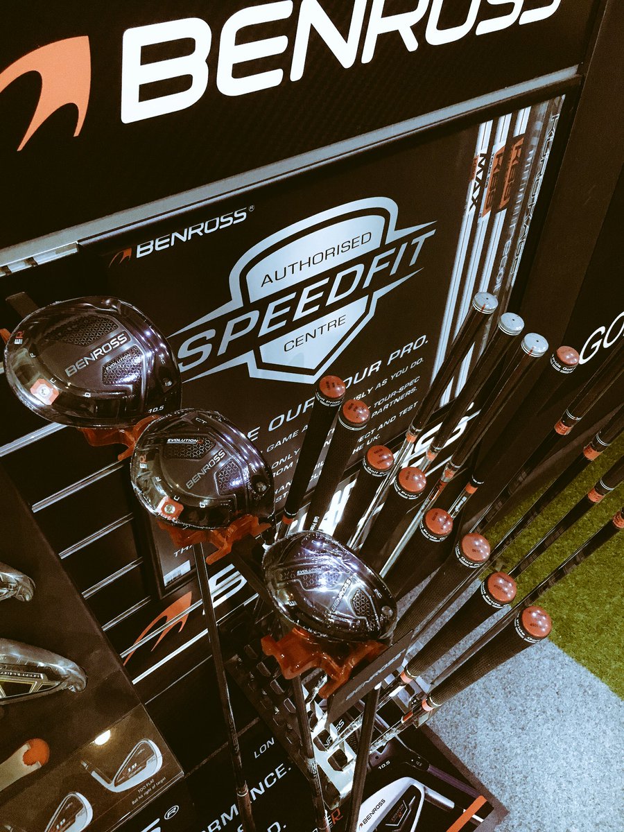 RRastall's tweet photo. The new @benrossgolf fitting equipment and #EvolutionR range has now landed @HowleyGC come and try NOW! It looks great #youreourtourpro https://t.co/jRkevo8Tga