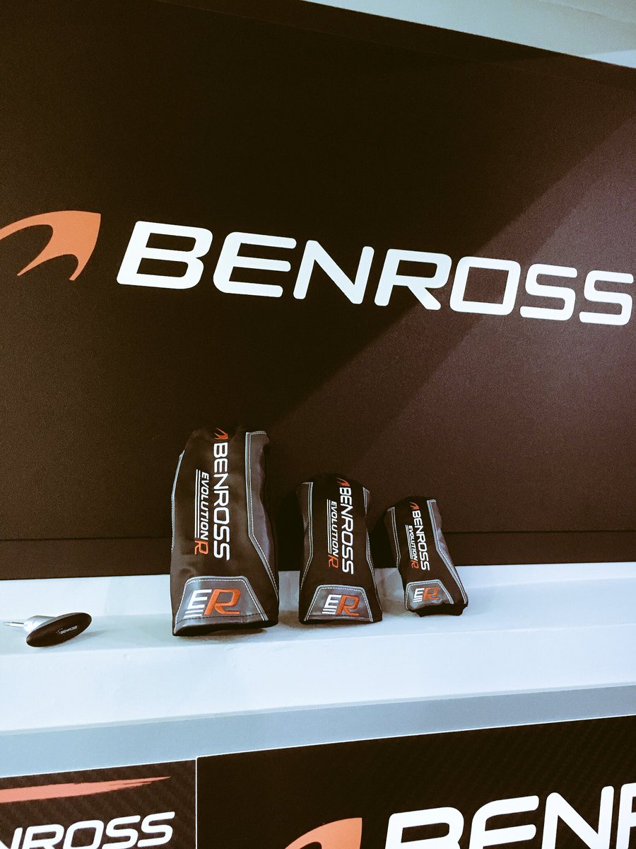 RRastall's tweet photo. The new @benrossgolf fitting equipment and #EvolutionR range has now landed @HowleyGC come and try NOW! It looks great #youreourtourpro https://t.co/jRkevo8Tga