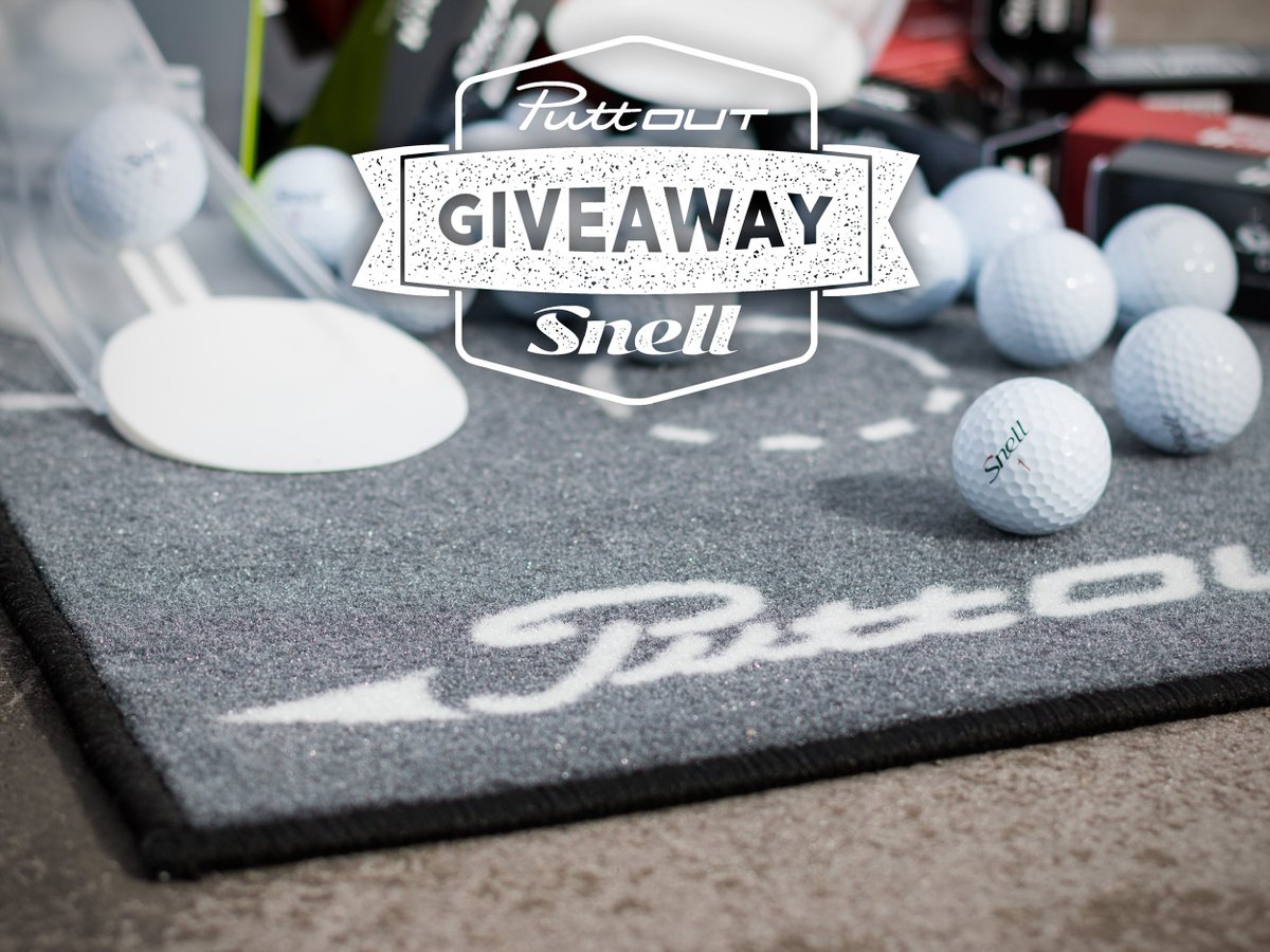 We've teamed up with the mighty <a href="/SnellGolf/">Snell Golf</a>, and together we're giving away:

- 1 PuttOUT Putting Mat
- 4 PuttOUTs
- 48 Snell MTB Reds
- 48 Snell MTB Blacks

Just follow us, <a href="/SnellGolf/">Snell Golf</a> and RT this #competiton tweet for a chance to be one of FOUR winners. Good luck everyone! 🙌