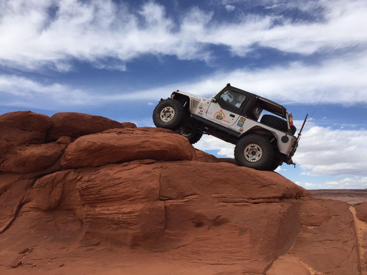 clemson4wheel's tweet photo. Good times at #EJS2018 #moabejs2018 
@WarnIndustries @BFGoodrichTires @genrightoffroad @WalkerEvansRace @Bestop_Team https://t.co/jAI4Od2VV8