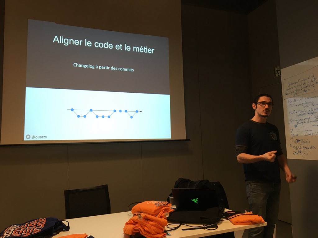 tpierrain's tweet image. Nice tips: make your changelog readable by a domain expert. #DDDesign #DDDParis