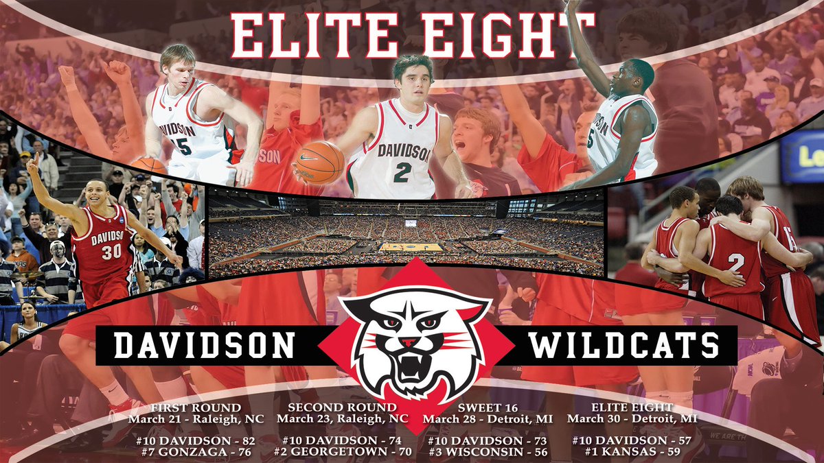 DavidsonMBB's tweet image. 10 YEARS AGO: Wildcats Defeat Three Giants En Route to Berth in Elite Eight (Written By: John Kilgo)

📰 - bit.ly/2GhSGK8
(DavidsonWildcats.com)