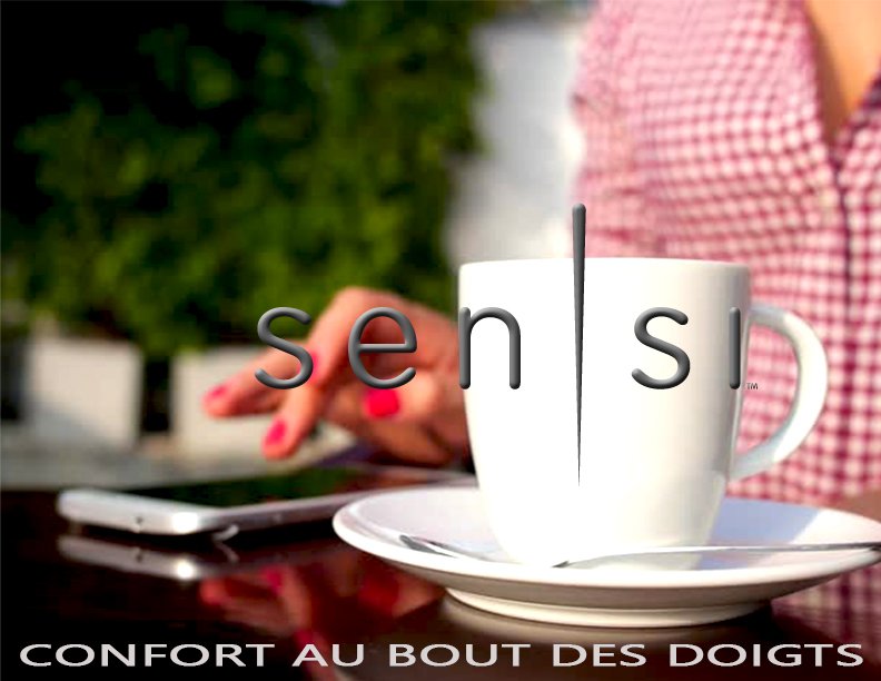 Contrôlez la température de votre habitation à distance à l'aide de votre téléphone intelligent ou de votre tablette. 
#TTI, #tticlimatisation, #HVAC, #sensi, #thermostat