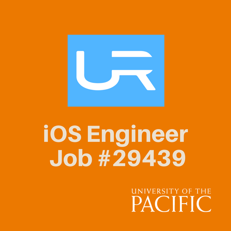 UOPCareer's tweet photo. #URepp is looking for an iOS Engineer. For emore info and to appl, go to #TigerJobs with Job #29439.

#UOPacific #UOP #pacific #university #UOPcareer #careers #careercenter #students #collegelife #collegegrad #higherEd #stockton #norcal #college #education #mondaymotivation https://t.co/G1Hei7mqef