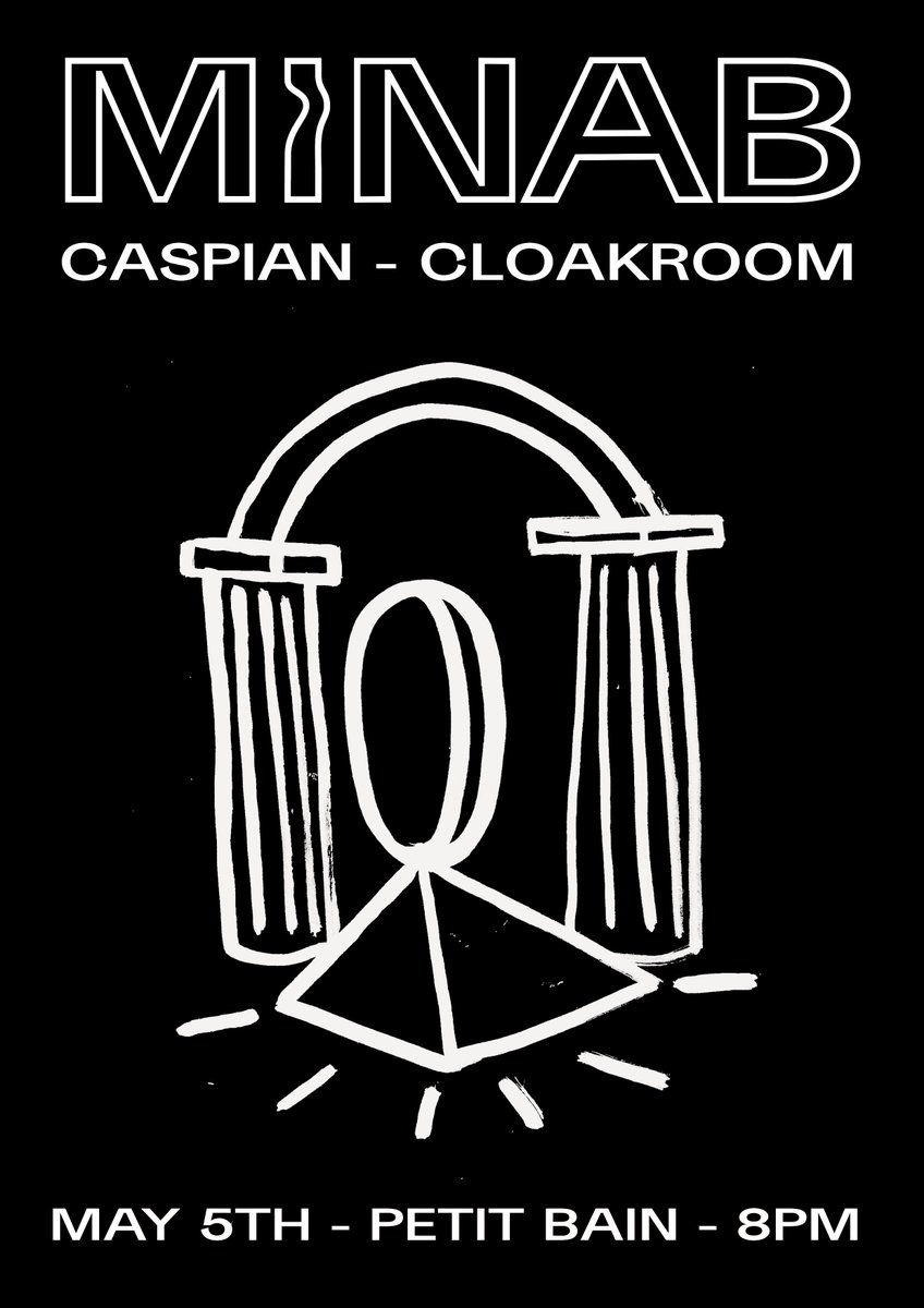 Thrilled to announce our next Paris show with <a href="/caspian/">CASPIAN</a> and our good friends <a href="/Myndfuneral/">Cloakroom</a> at @PetitBain in May.

thanks <a href="/voulezvouscie/">Voulez-vous danser</a>