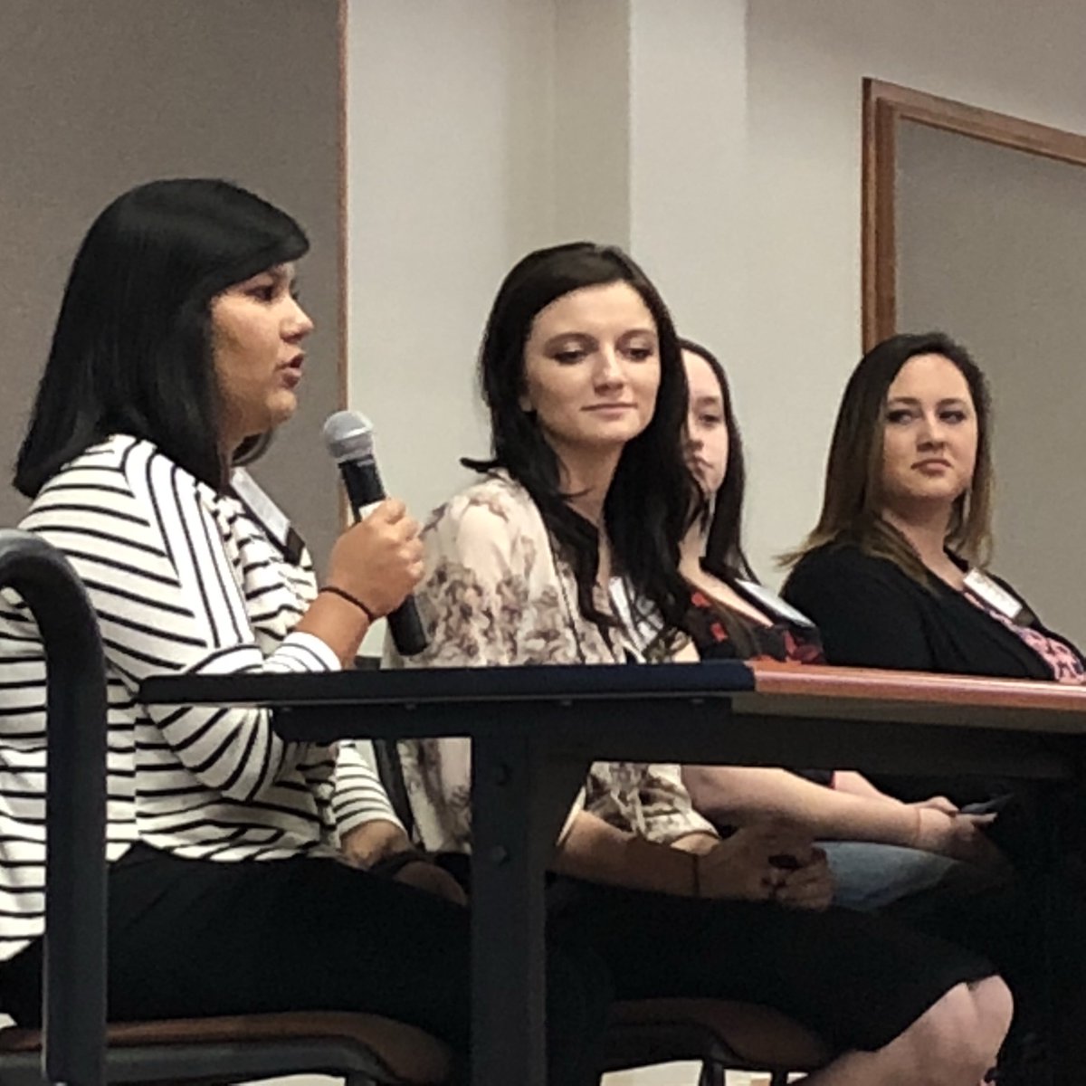 NCCommColleges's tweet photo. “I chose the RIBN program because I am going to be able to graduate with no student debt.” @isothermal_edu @WCU #RIBN2018 #WeAre58Strong https://t.co/VLzFmxxR4K