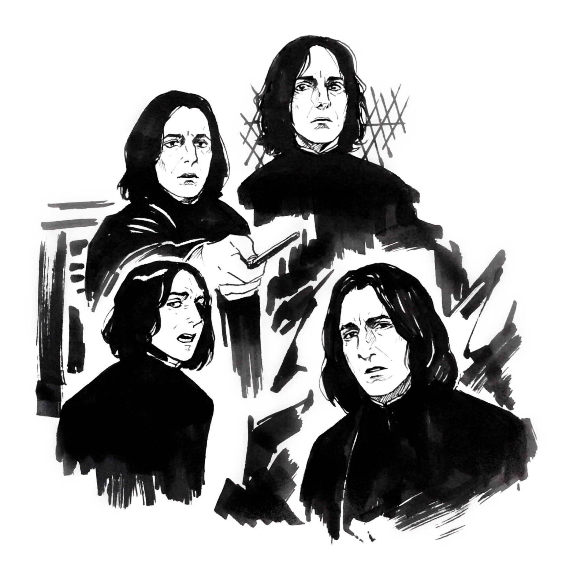 Северус и Гарри