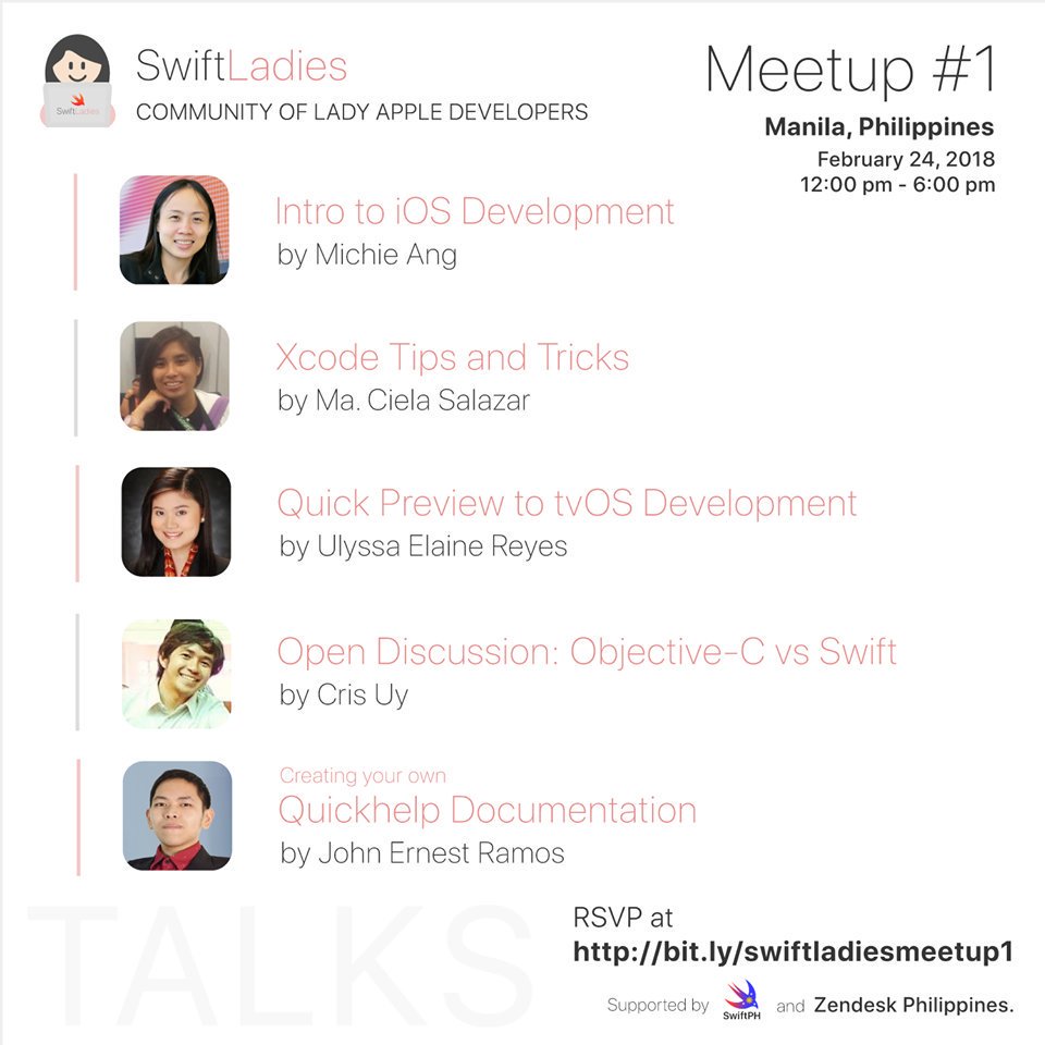 MichieRiffic's tweet photo. Any company in SF interested to host our @Swift_Ladies meetup#2 on April 30 & any ladies who would like to speak?
What to expect?
We did an intro to #iOS Development, talked about other topics related to #Swift, had fun & mingled with other #SwiftLadies!
Pics from 1st meetup https://t.co/UlDF1va2PZ