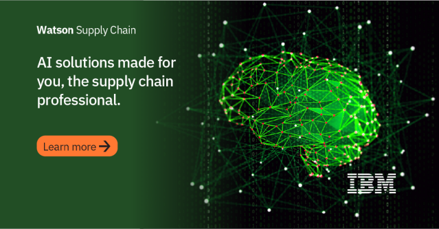 m2oleary's tweet photo. AI solutions in the supply chain space are advancing rapidly...check out the latest from the Watson Supply Chain team... https://t.co/VWbScHZzwV https://t.co/qxUOuKxw5H