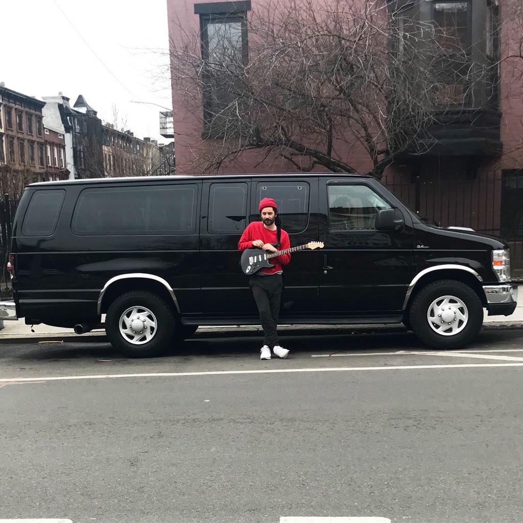 TheUCDL's tweet image. I forget 🤔 is it get yourself a tour van that matches your guitar? or get yourself a guitar that matches your tour van?? #vanlife #bandvan