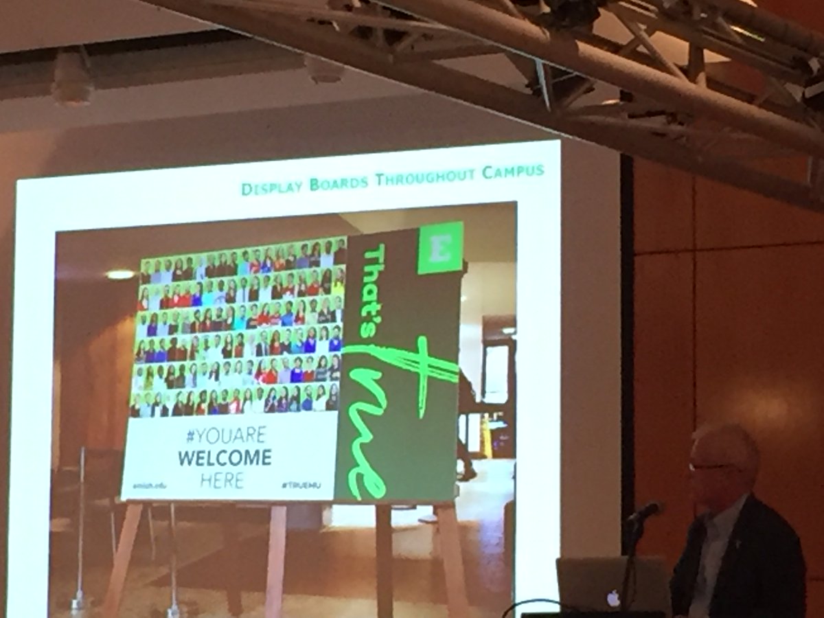 RosaleeRush's tweet image. Great job #EasternMichigan on being nimble and evolving the ‘You Are Welcome Here’ Campaign to address challenging issue on Inclusion on campus. #aascucomm