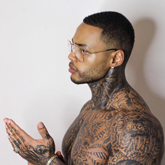 Share 66+ black men neck tattoos - in.cdgdbentre