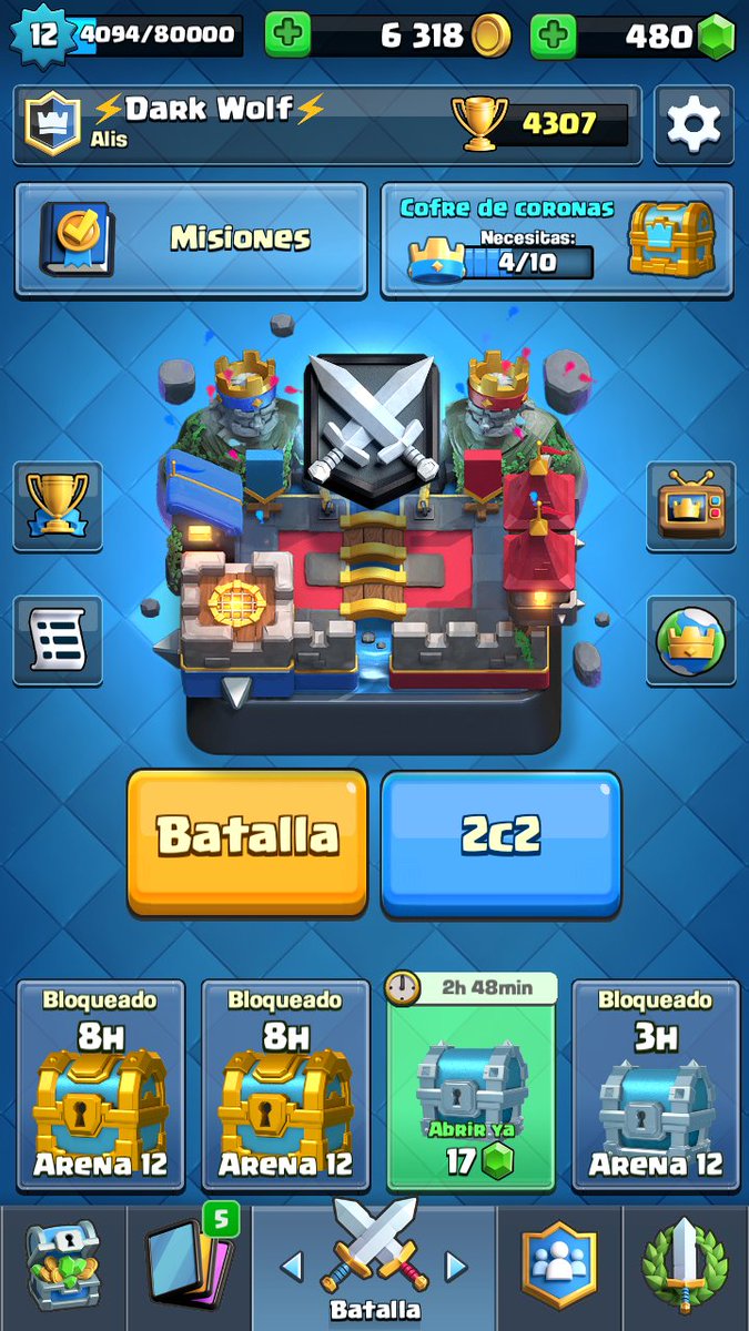 Mee concentrado mas en el competitivo,desafíos y torneos pero nunca se olvida donde aprendiste a jugar....🙌💪💎